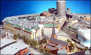 Artists impression of the new Bullring