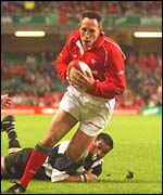 Wales centre Mark Taylor