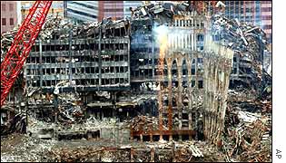 WTC site three months on