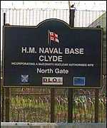 Faslane sign
