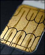 Smart chips are used on credit cards