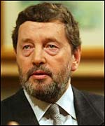 Home Secretary David Blunkett