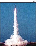 Nuclear capable Shaheen-1 missile