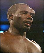 Hasim Rahman was unable to continue