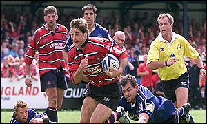 Gloucester's Andy Gomersall was man-of the match