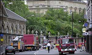 Scene around the palace