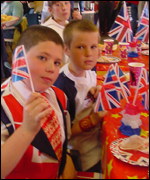 Jubilee party in Wrexham