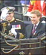 Prince William and Prince Andrew