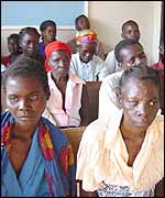 Aids patients in Zambia