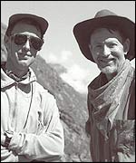 Explorer Hugh Thomson and archaeologist Gary Ziegler