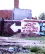 Photo of one of the halls used to feed the poor in Argentina