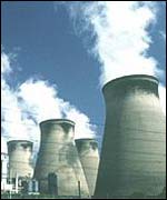 power station towers