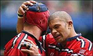 Jake Boer scored Gloucester's only try