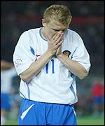 Vladimir Beschastnykh of the Russian football team 