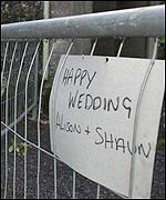 Poster at Castle Leslie