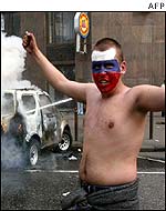 Moscow rioter