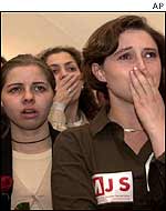 Socialist Party activists in Paris