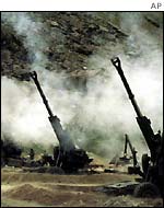 Bofors guns