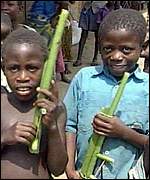 Ugandan children 