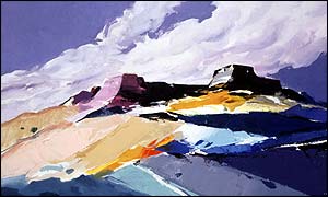 Montsegur by Donald Hamilton Fraser RA