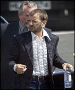 Ringo Starr arrives at Belfast Airport