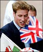 Prince William on the Mall