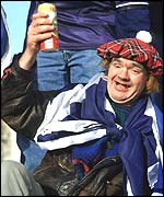 Scottish football fan