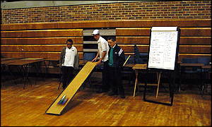 The Slam buggy in the competition