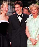 Princess Michael of Kent with her children