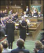 Black Rod at the opening of parliament