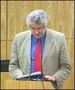 First Minister Rhodri Morgan