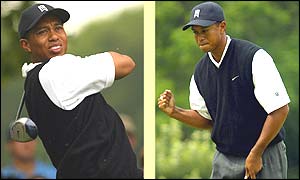 Tiger Woods hits top form in the first round of the US Open