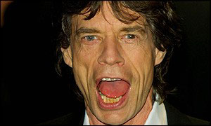 Mick Jagger, frontman for the Rolling Stones