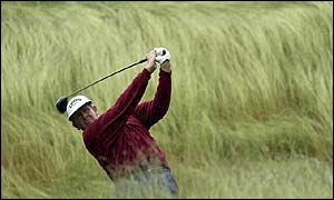 Colin Montgomerie missed the cut 