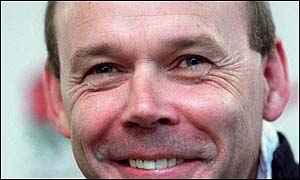 England rugby union coach Clive Woodward 