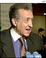 UN envoy Lakhdar Brahimi
