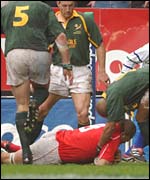 Wales skipper Colin Charvis