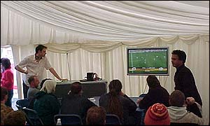 Backstage at One Big Sunday