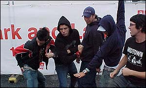 Backstage at One Big Sunday