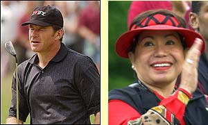 Nick Faldo's top fifteen finish will see him qualify for next year's tournament 