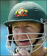 Preparing for a net session with Australia