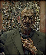 Self Portrait, Reflection, by Lucian Freud