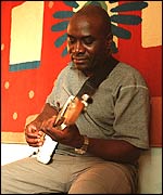 Joseph Nsubuga, from the band Impala