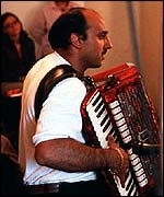 Polish Roma accordionist Bronislav 