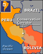 Map of proposed corridor