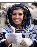 Astronaut Claudie Haignere