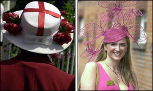 A patriotic punter and Amanda Ward