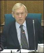 Deputy presiding officer George Reid