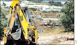 Construction of the West Bank security fence