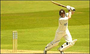 Ali Brown lets rip on the way to his 268